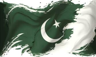 photo flag of Pakistan Happy Independence Day