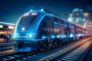 Business Transportation Online Media Technology Generative AI photo