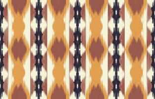 Ethnic abstract ikat art. Aztec ornament print. geometric ethnic pattern seamless  color oriental.  Design for background ,curtain, carpet, wallpaper, clothing, wrapping, Batik, vector illustration.