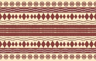 Ethnic abstract ikat art. Aztec ornament print. geometric ethnic pattern seamless  color oriental.  Design for background ,curtain, carpet, wallpaper, clothing, wrapping, Batik, vector illustration.