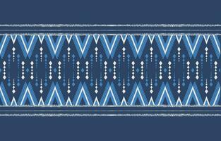 Ethnic abstract ikat art. Aztec ornament print. geometric ethnic pattern seamless  color oriental.  Design for background ,curtain, carpet, wallpaper, clothing, wrapping, Batik, vector illustration.