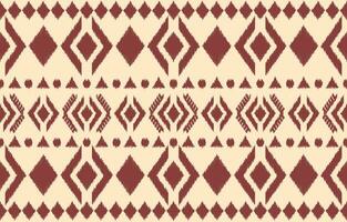 étnico resumen ikat Arte. azteca ornamento impresión. geométrico étnico modelo sin costura color oriental. diseño para antecedentes ,cortina, alfombra, fondo de pantalla, ropa, envase, batik, vector ilustración.