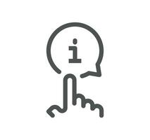 Reception related icon outline and linear vector. vector