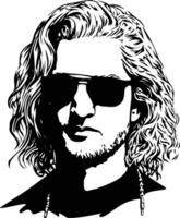 layne estancado, Alicia en cadenas ilustración vector