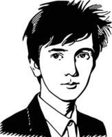 Rowland S. Howard, The Birthday Party illustration vector