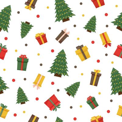 Christmas seamless pattern