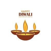 Happy Diwali, festival of lights, Paper Graphic of Indian Rangoli, golden lights, colorful decorative background, Blue magenta background vector