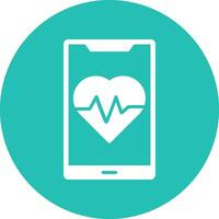 Daily Health App Vector Icon