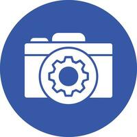 Camera Setting Vector Icon