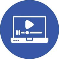 Video Player Vector Icon