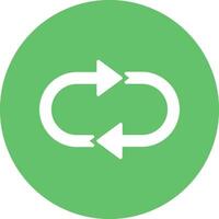 Repeat Sign Vector Icon