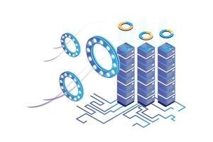 Big Data Isometric vector