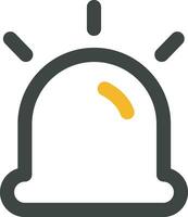 early warning icon design vector