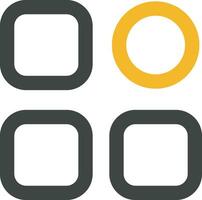 classification icon design vector