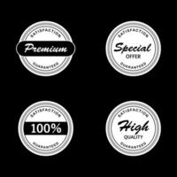 Retro vintage badges and labels collection vector