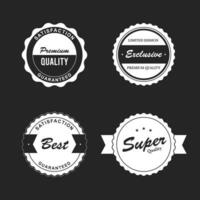 Premium quality laurel wreath, collection vector