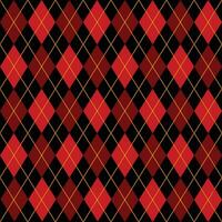 Christmas argyle seamless pattern, geometric design vector