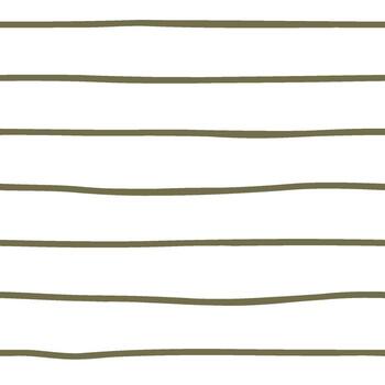 Rustic hand drawn green stripes seamless pattern, stroke, lines repeat vector background. Geometric simple texture, surface pattern design, print, wallpaper, fabric, wrap paper, package design.