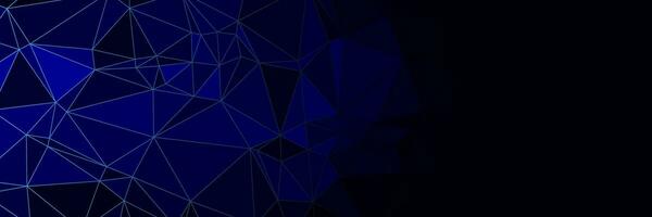 abstract dark blue background with lines vector