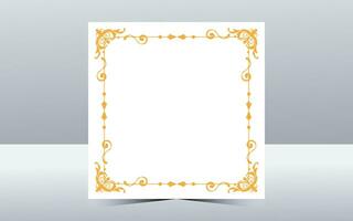 vector decorative page frame design