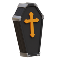 Coffin 3D Icon Illustrations png