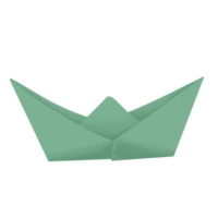 ilustración de barco de papel png