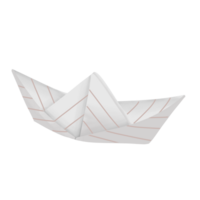 illustration de bateau en papier png