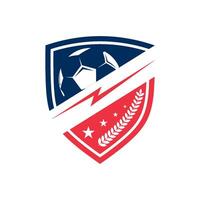 fútbol fútbol americano logo diseño vector ilustración, fútbol americano logo icono modelo