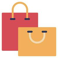 Shopping Bag icon Illustration, for web, app, infographic, etc vector