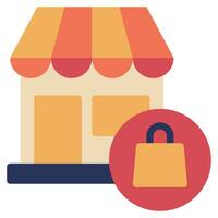 Marketplace icon Illustration, for web, app, infographic, etc vector