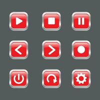 Play button icon graphic vector design illustration