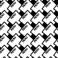 seamless pattern of memo paper photo