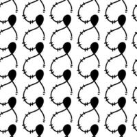 seamless pattern of hand drawn abstract background photo