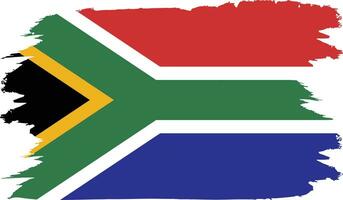 Vector image of the South African national flag