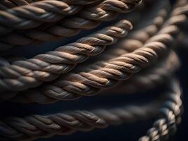 close up of a rope texture photo