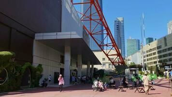 Tokyo, Japon à 8 octobre 2023. tokyo la tour dans minato ville, Tokyo. le tokyo la tour, est une les communications et observation la tour construit dans 1958. video