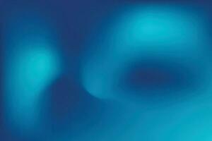 Abstract Vector Blue Blurred Background