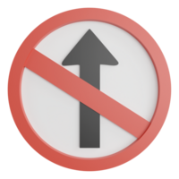 No passing sign clipart flat design icon isolated on transparent background, 3D render road sign and traffic sign concept png