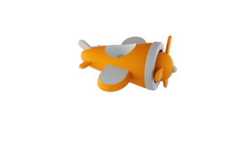 3D Mini Airplane png