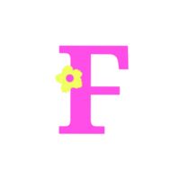 bellissimo alfabeto lettere png