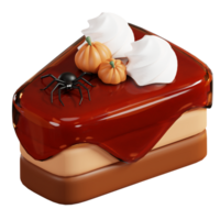 3D Halloween Food Illustration png