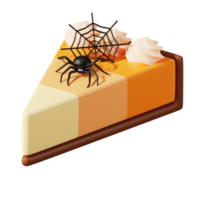 3d Halloween cibo illustrazione png