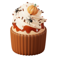 3D Halloween Food Illustration png