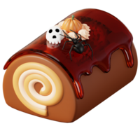 3d halloween voedsel illustratie png