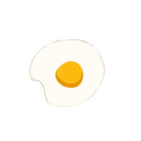 Fried egg Sunny side up png