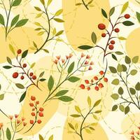 Hello Autumn. background, season, fall, vector, illustration, pattern vector