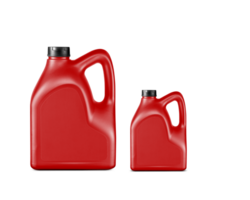 Red Plastic Gallon for Oil Separator PNG transparent