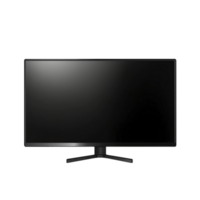 TV flat screen on transparent background, created with generative AI png