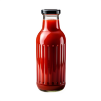 Tomate Soße png ,Tomate Soße im ein Flasche isoliert auf transparent Hintergrund ,generativ ai