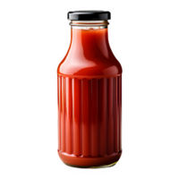 tomato sauce png ,tomato sauce in a bottle isolated on transparent background ,generative ai